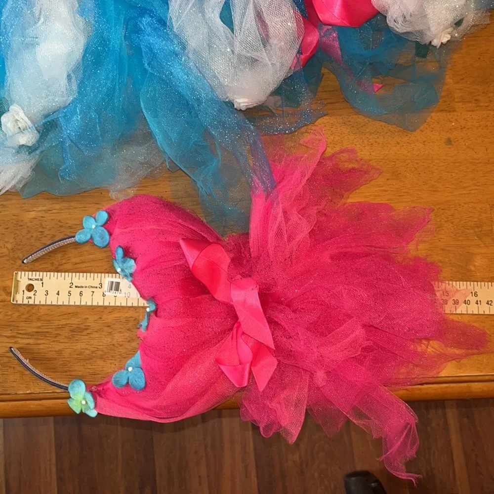 Handmade Trolls Poppy Headband and Tutu